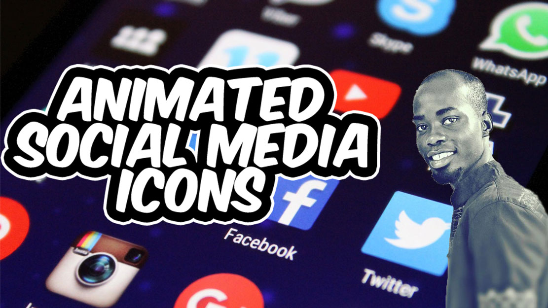Animated Social Media Icons Using Font Awesome and Materialize CSS
