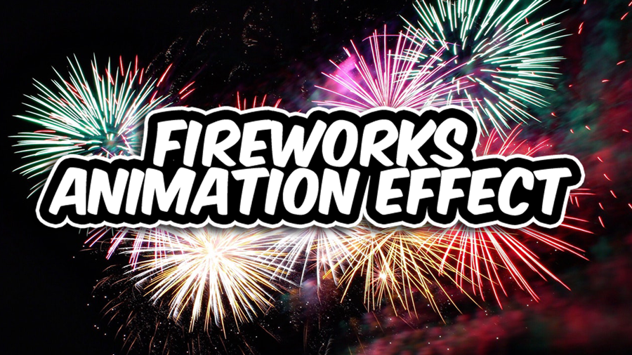 jQuery fireworks animation effects using fireworks js